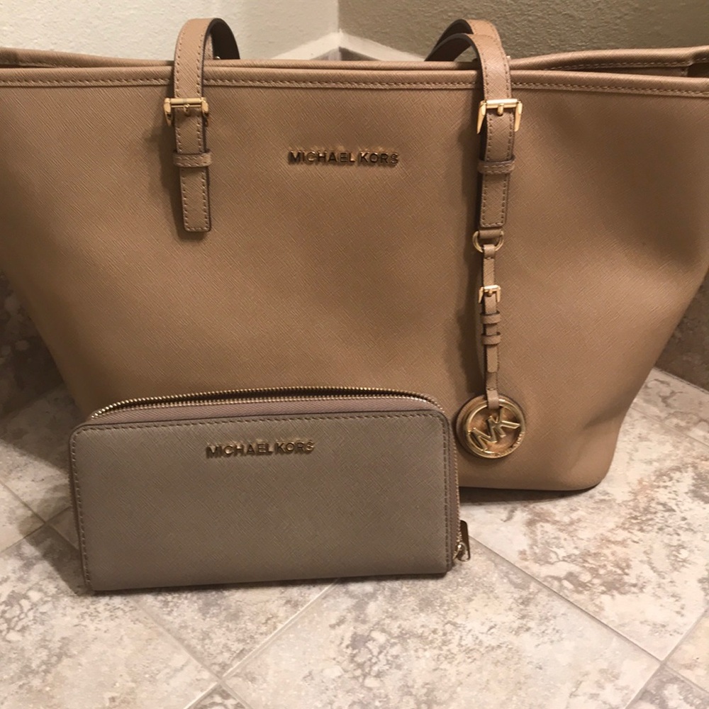 Michael Kors Tote and Wallet